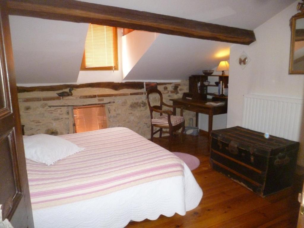 Haras Picard Du Sant Bed and Breakfast Lasserre  Kamer foto